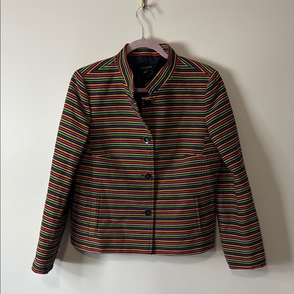 Talbots Jackets & Blazers - Talbots Womens Stripes Blazer Jacket